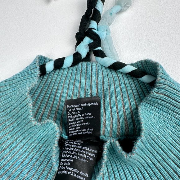 Spanner Contrast Rib Mock Neck Sweater - Picture 11 of 11